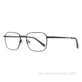 Square Unisex Titanium optische Brille Rahmen Brillen